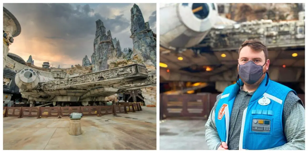 Cast Member created an unforgettable Star Wars proposal on Smugglers Run