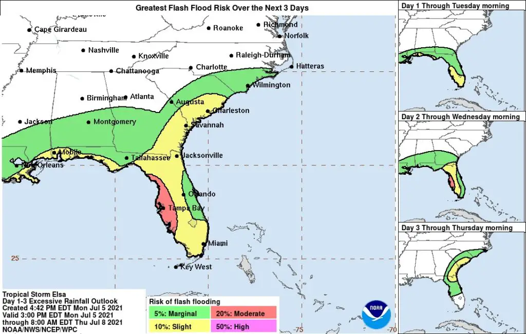 Tropical Storm Elsa expected to strengthen before hitting Florida