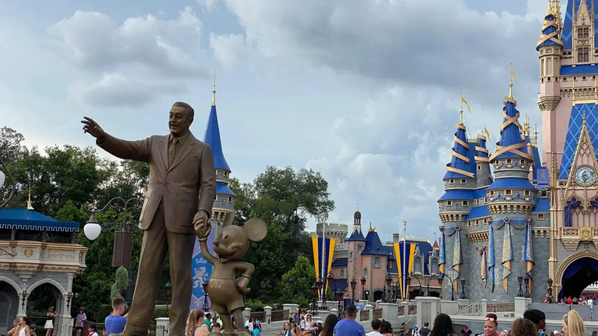 Photos: Walt Disney World Statue stripped down for refurbishment