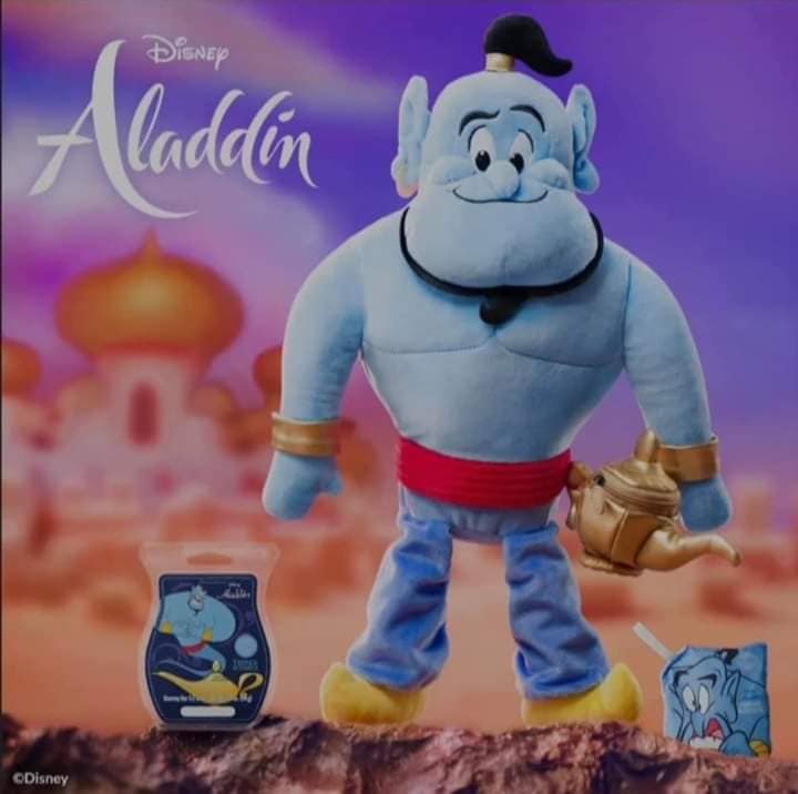 Disney Genie Scentsy Buddy and Disney Aladdin: Three Wishes fragrance coming soon!