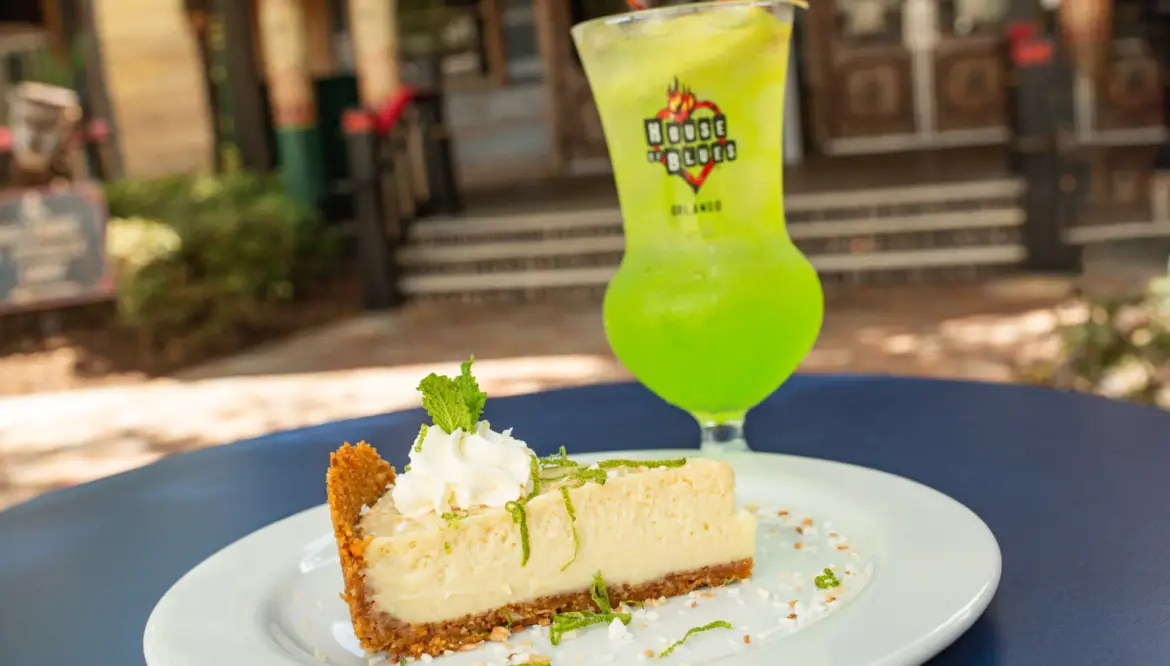 Grab a slice of Key Lime Pie & Green Gator from House of Blues in Disney Springs