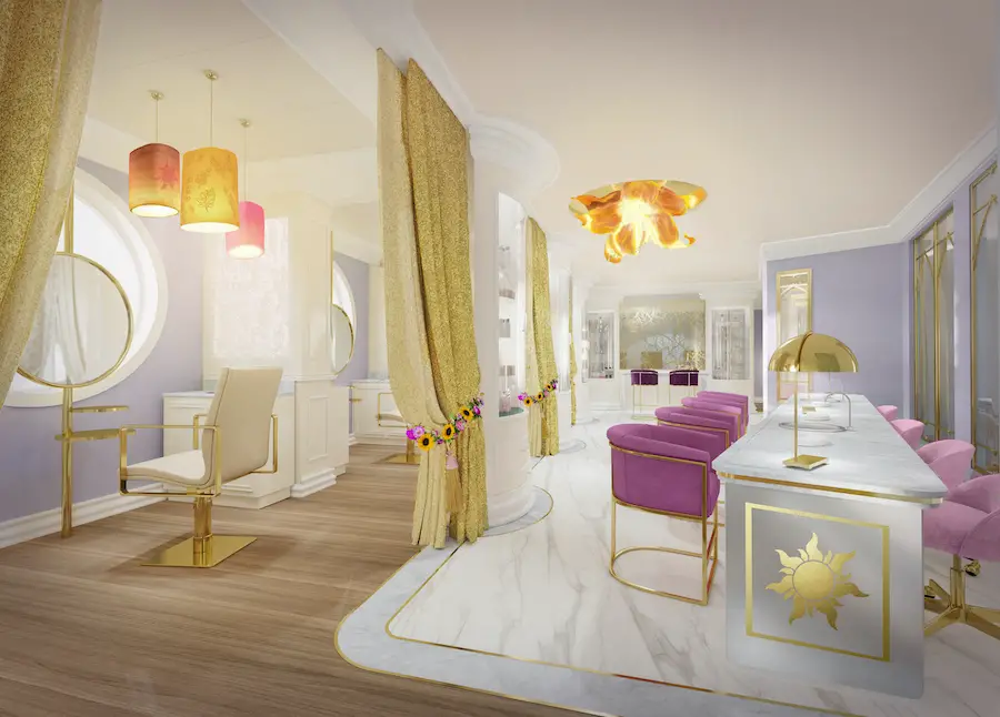 First look at the redesigned Senses Spa and Adult only Nightlife onboard the Disney Wish