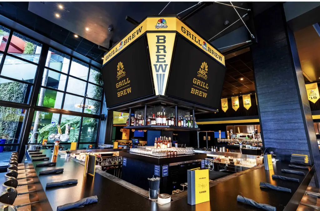 NBC Sports Grill & Brew now open at Universal Hollywood