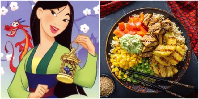 Dragon Fired Sesame Tofu Bowl Inspired By Mulan!