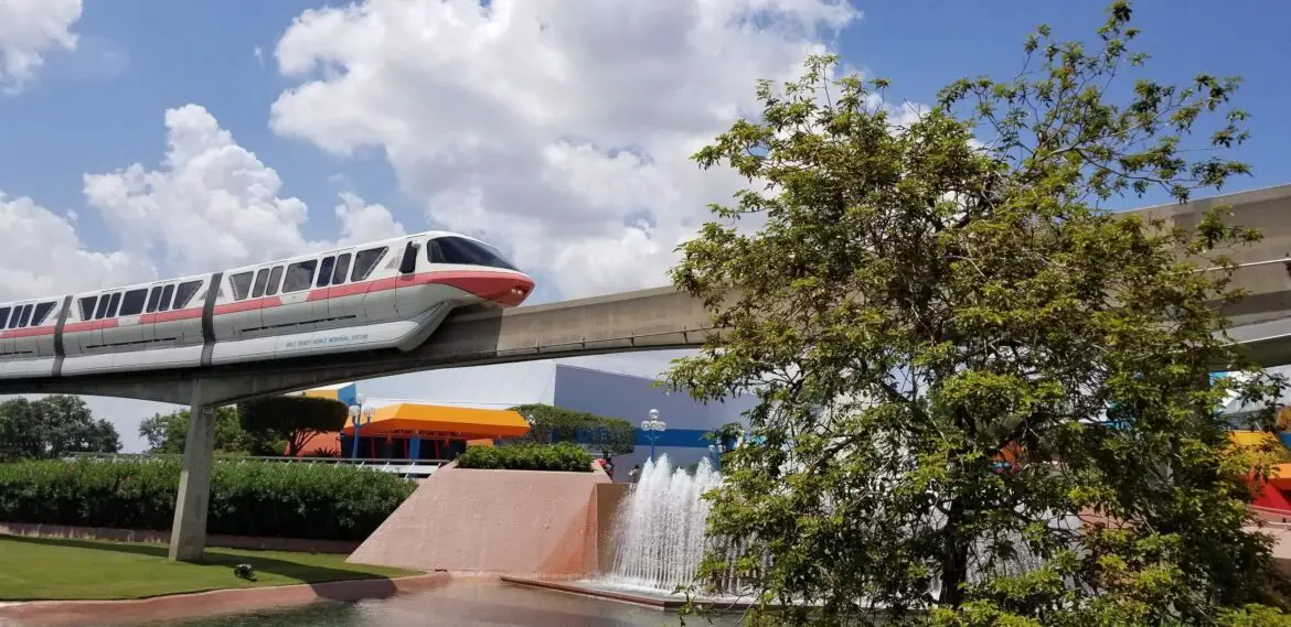 Epcot Monorail returning to operation this weekend