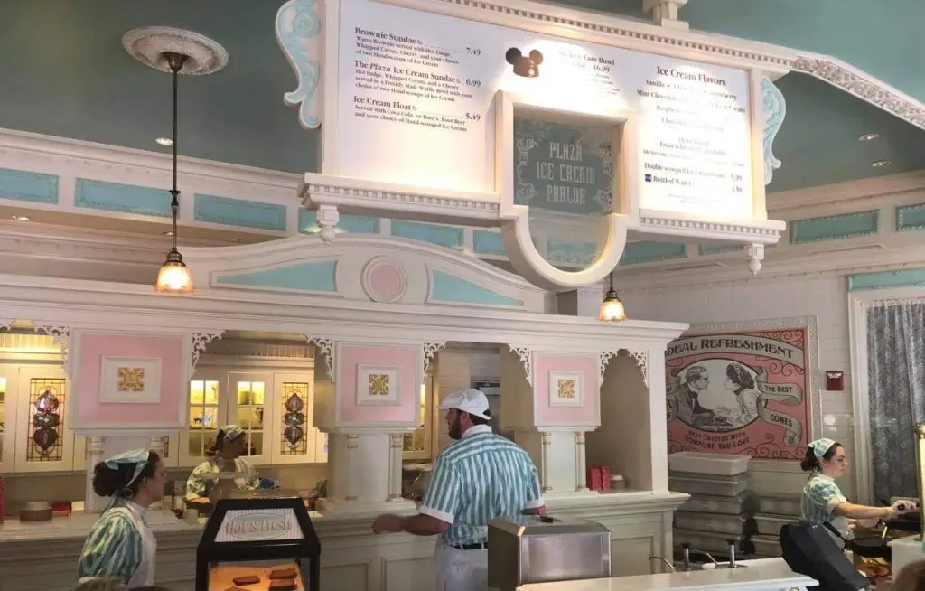 Plaza Ice Cream Parlor is now open in the Magic Kingdom