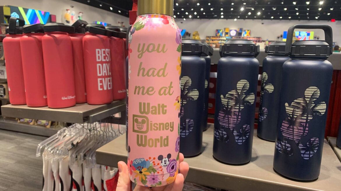 Super Cute ‘You Had Me at Walt Disney World’ Water Bottle Spotted at Disney World