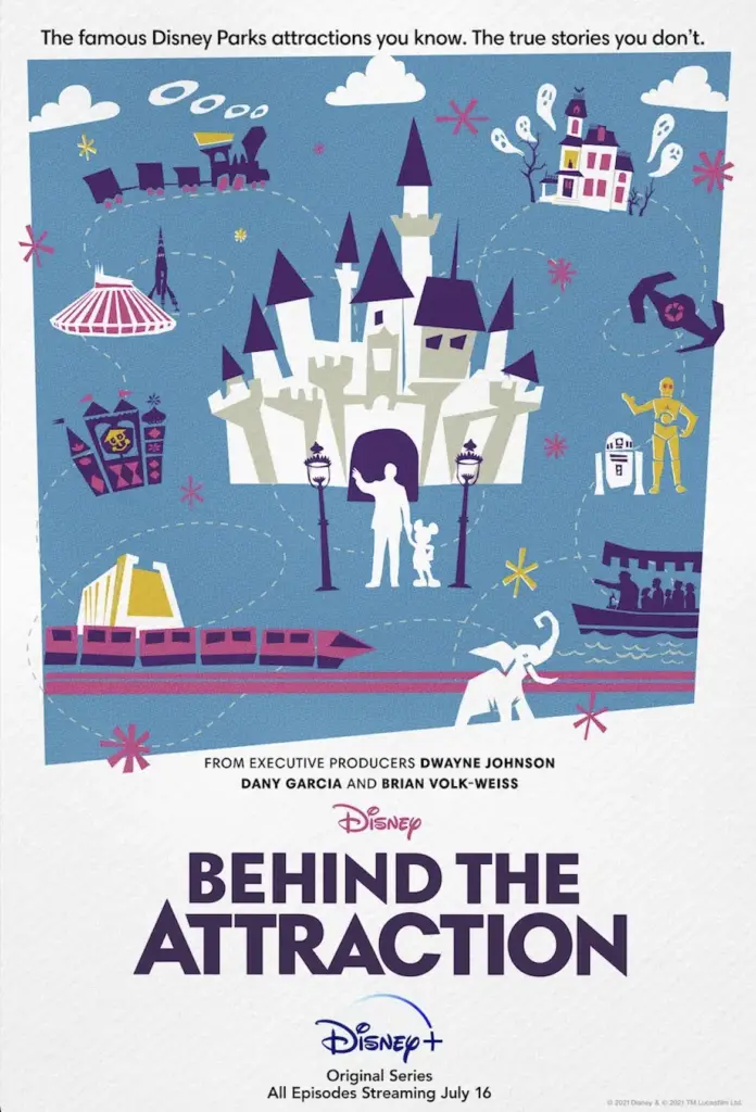 Watch the New Trailer for 'Behind the Attraction' Coming Soon to Disney+