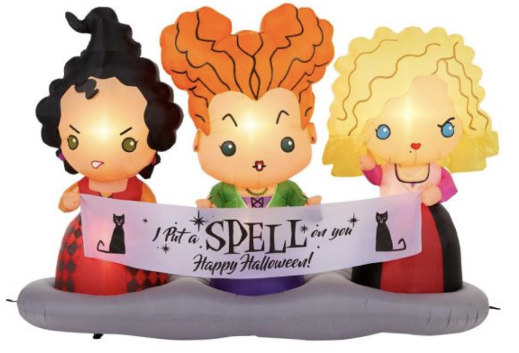 New 'Hocus Pocus' Inflatable from Home Depot is Perfect for Halloween