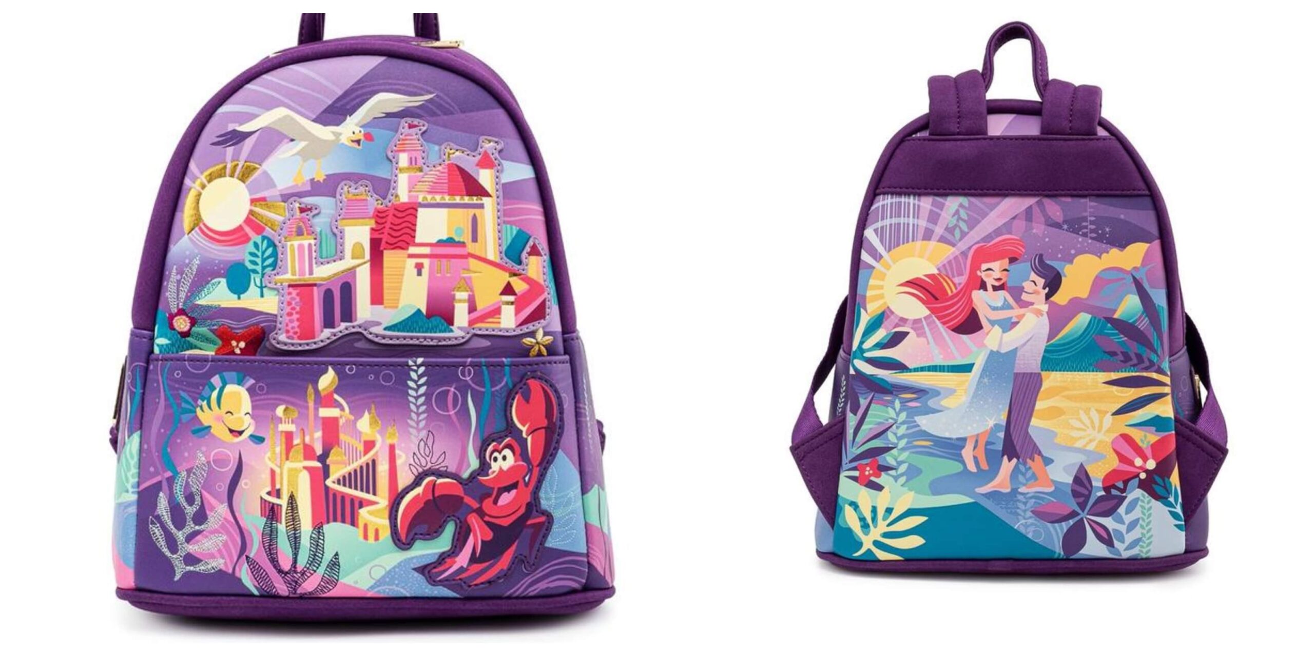 Loungefly Disney The Little Mermaid Scenic Mini Backpack