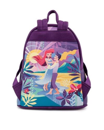 Little Mermaid castle mini backpack