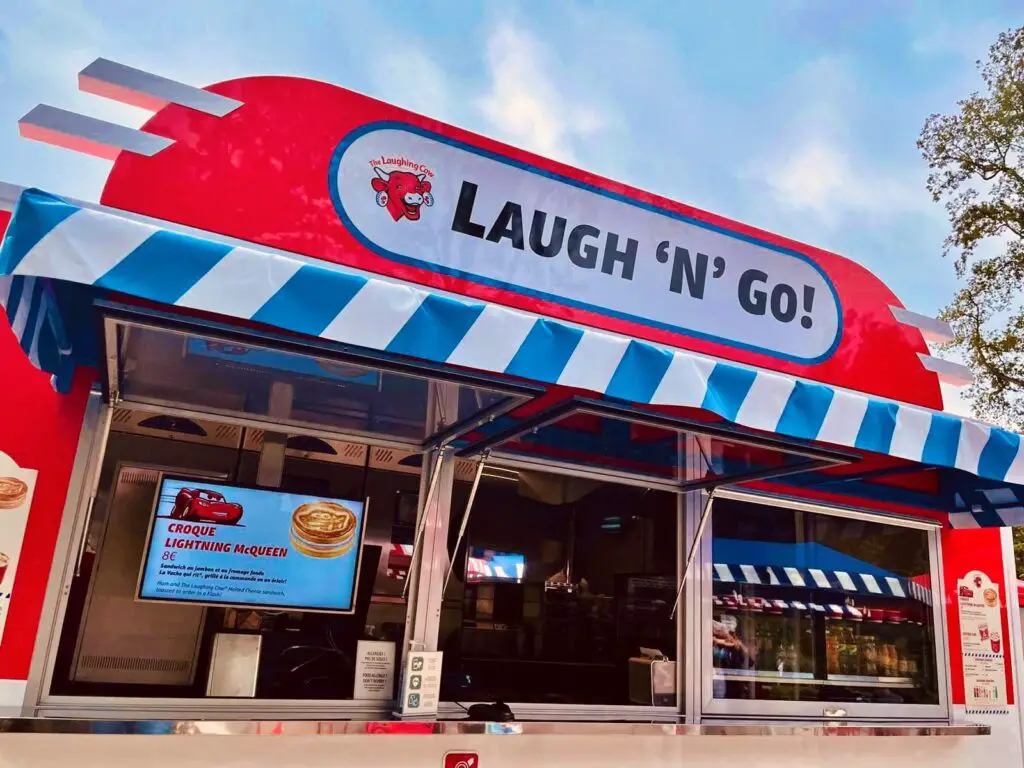 New Cars Laugh'n'Go Food Truck debuts at Disneyland Paris