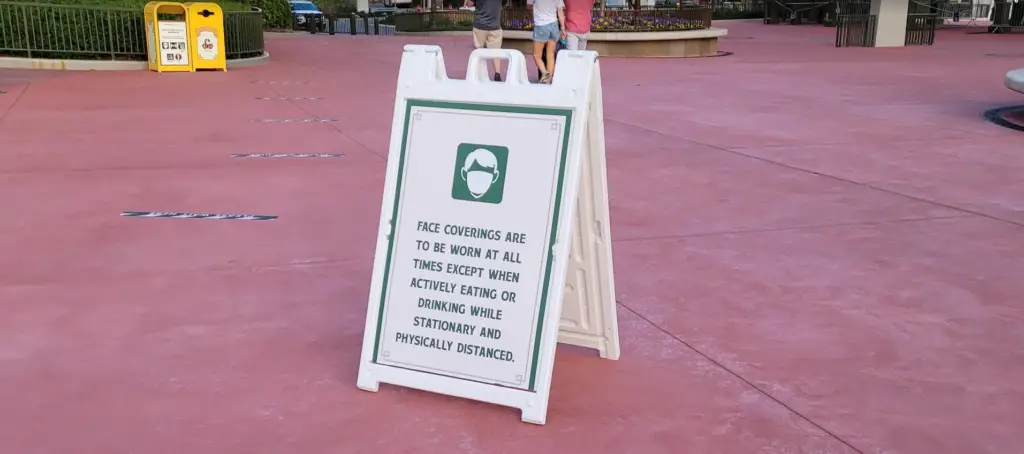 Disney World updates Face Mask Guidelines once again for those eating