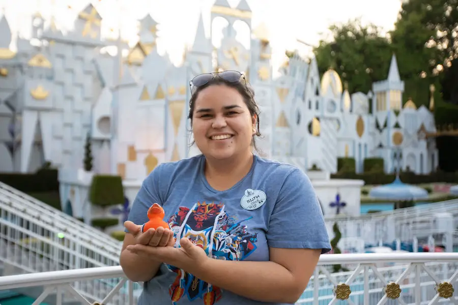 Cast Members Celebrated the Disneyland Anniversary with a rubber duck race