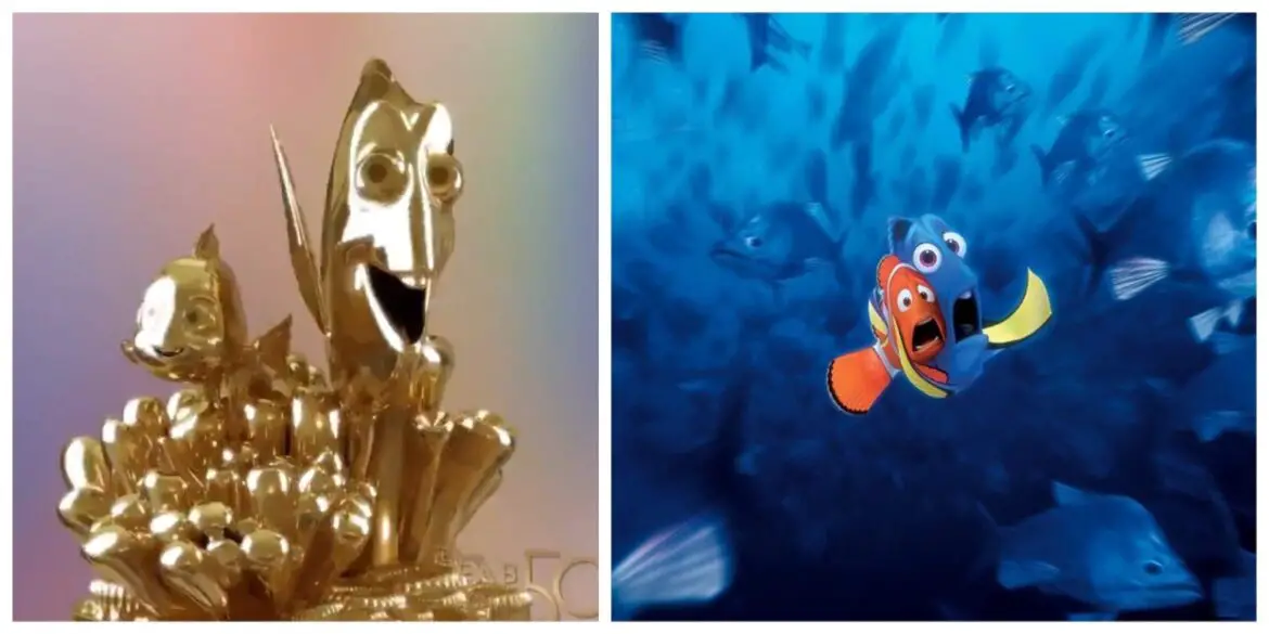Nemo and Dory from “Finding Nemo” next Disney Fab 50 Statue