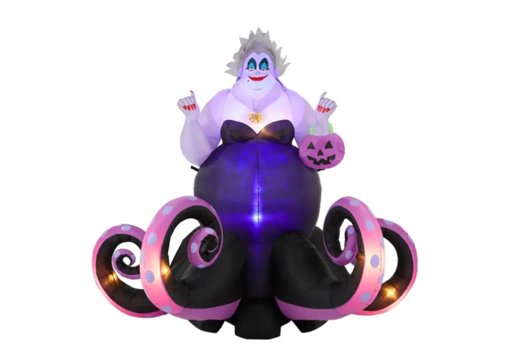 Your Halloween Decorations wouldn't be complete without this 6 ft. Animated Ursula Inflatable