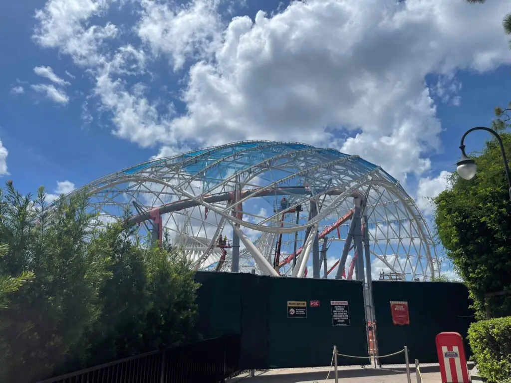 New building being added for Tron Lightcycle Run in the Magic Kingdom