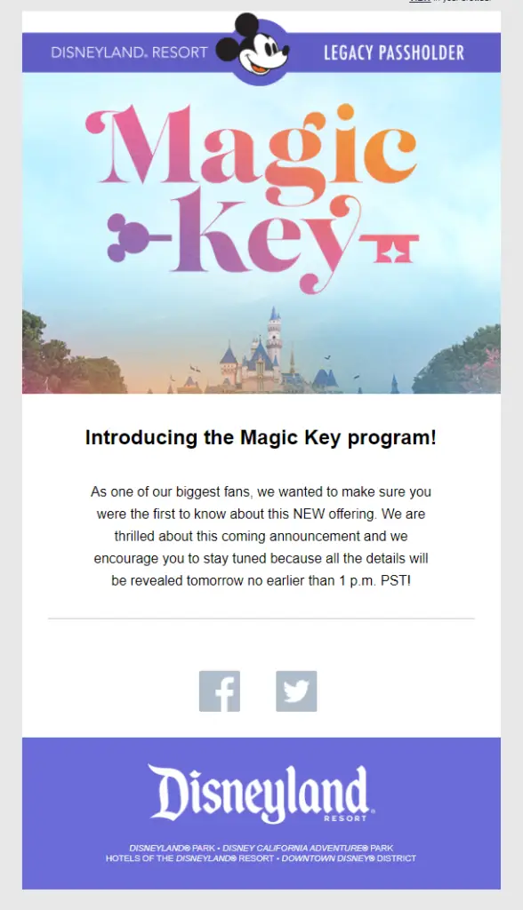 New Details on Disneyland Annual Passholder Program replacement coming tomorrow!