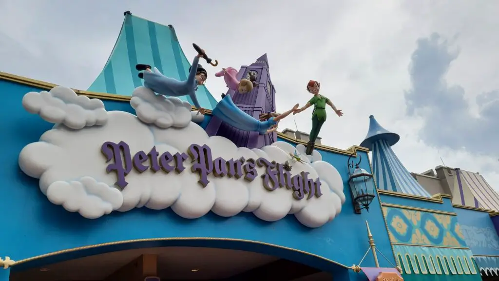 Peter Pan's Flight gets a new sign in the Magic Kingdom