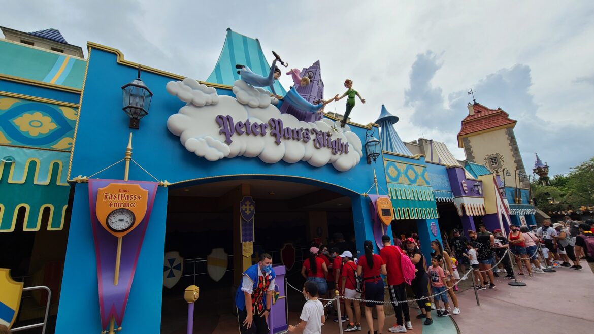 Peter Pan’s Flight gets a new sign in the Magic Kingdom