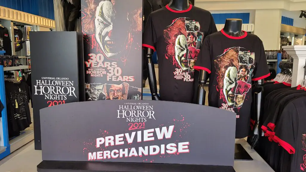 Halloween Horror Nights Merchandise Preview