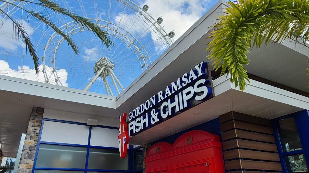 Gordon Ramsay Fish & Chip at ICON! Park Review