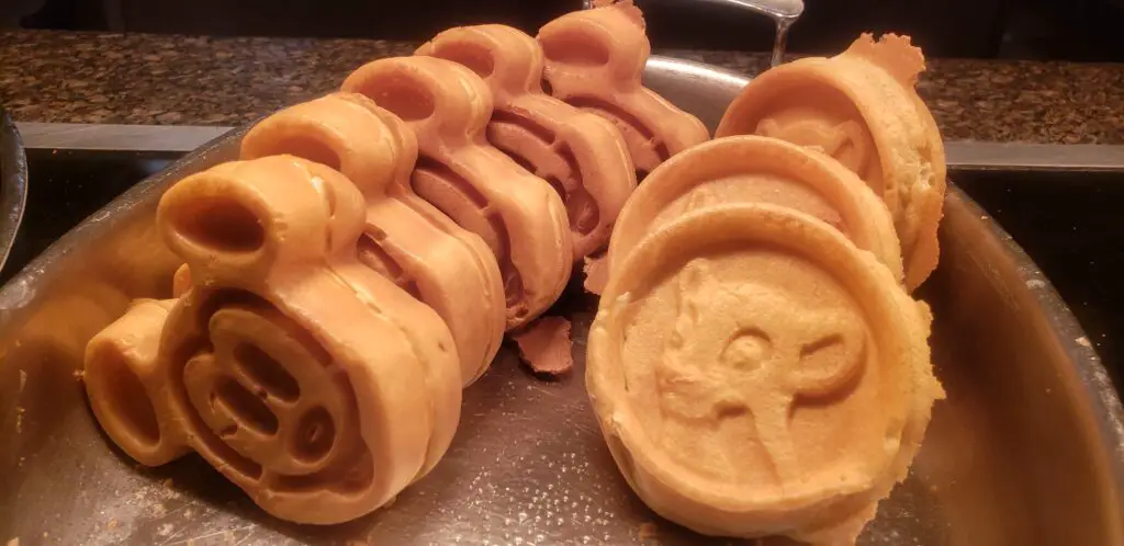 Mickey or Simba Waffles?