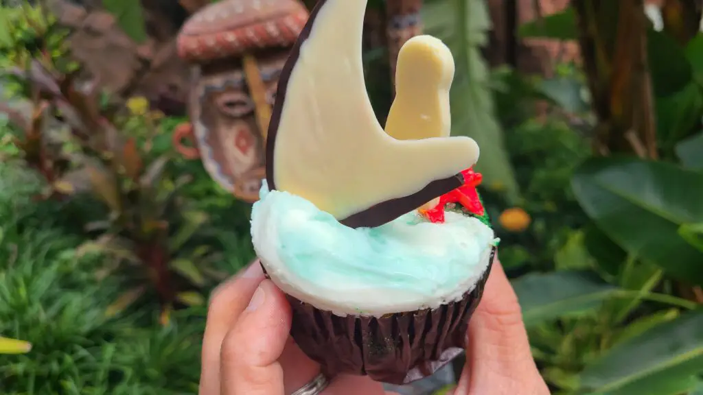 Moana Cupcake at Disney's Polynesian Resort