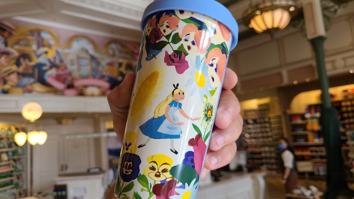 New Mary Blair Alice in Wonderland Tumbler spotted at Walt Disney World