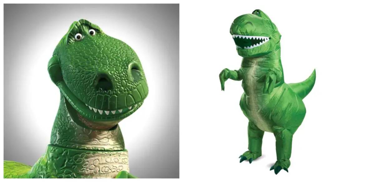 Disney Is Selling An Adult Size Rex Inflatable Halloween Costume