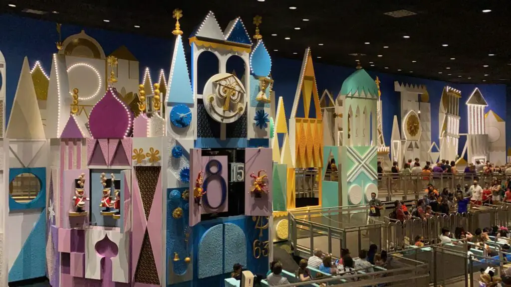 It's a Small World receiving a new paint job for Disney World's 50th Anniversary
