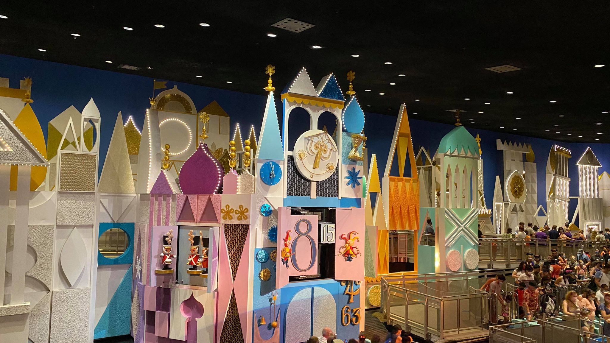 It S A Small World Receiving A New Paint Job For Disney World S 50th Anniversary Chip And Company