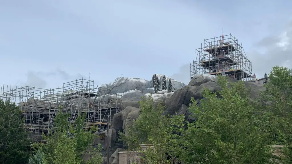 Beauty & the Beast Castle as refurb continues