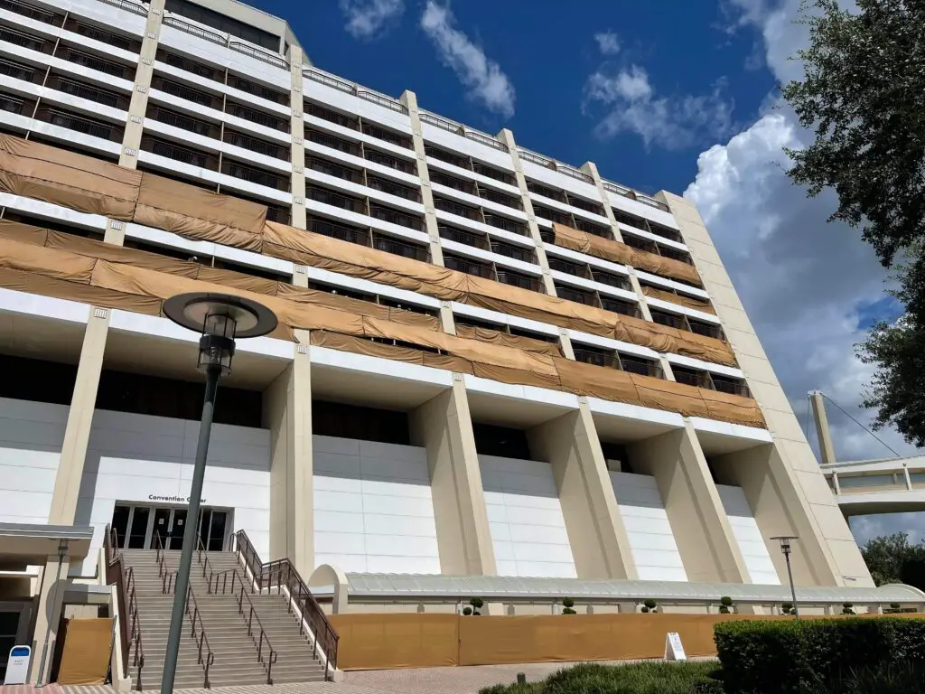 Constuction continues on Disney's Contemporary Resort