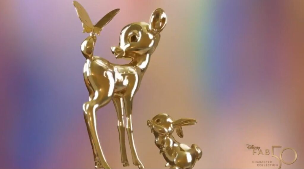 Bambi & Thumper join the Disney Fab 50 Statue Collection