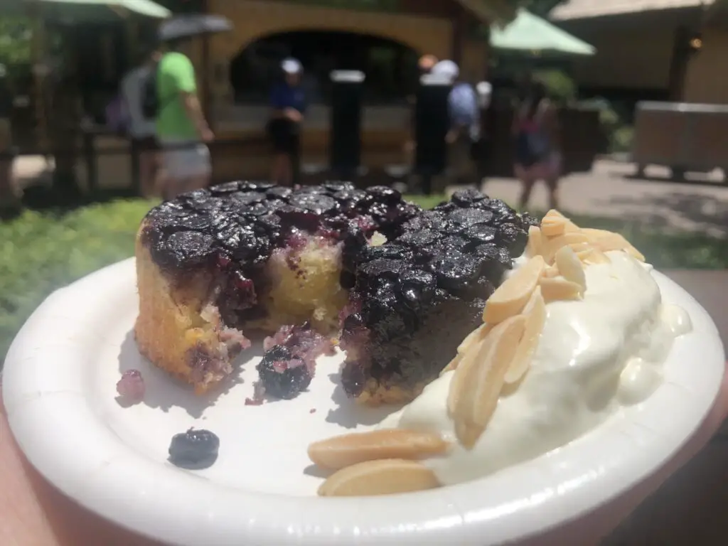 Try the Blueberry and Almond Frangipane Tart From the Newly-Opened Alps Booth at EPCOT