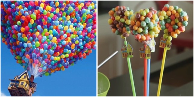Up Balloon Bouquet Pops For A Fantastic Movie Night!