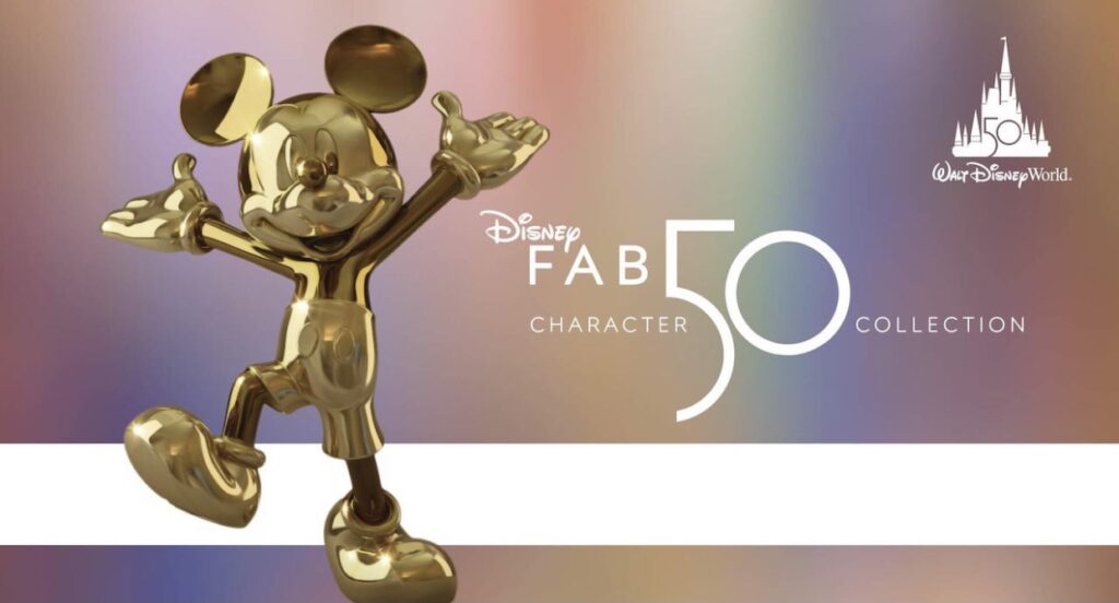 Behind the scenes look at the Disney Fab 50 statues