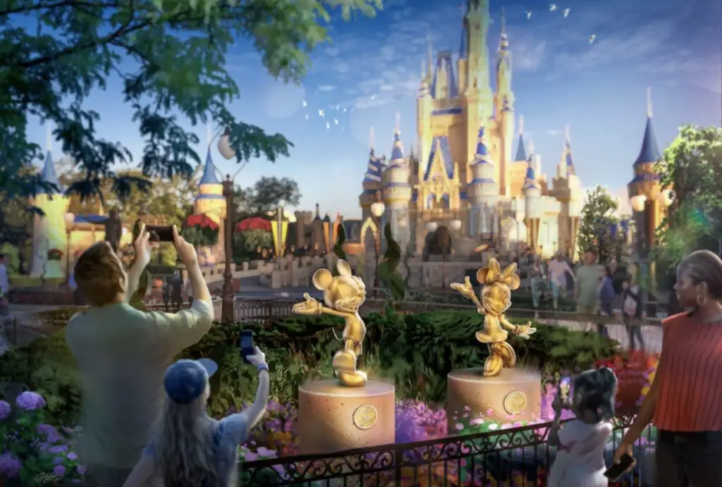 Behind the scenes look at the Disney Fab 50 statues