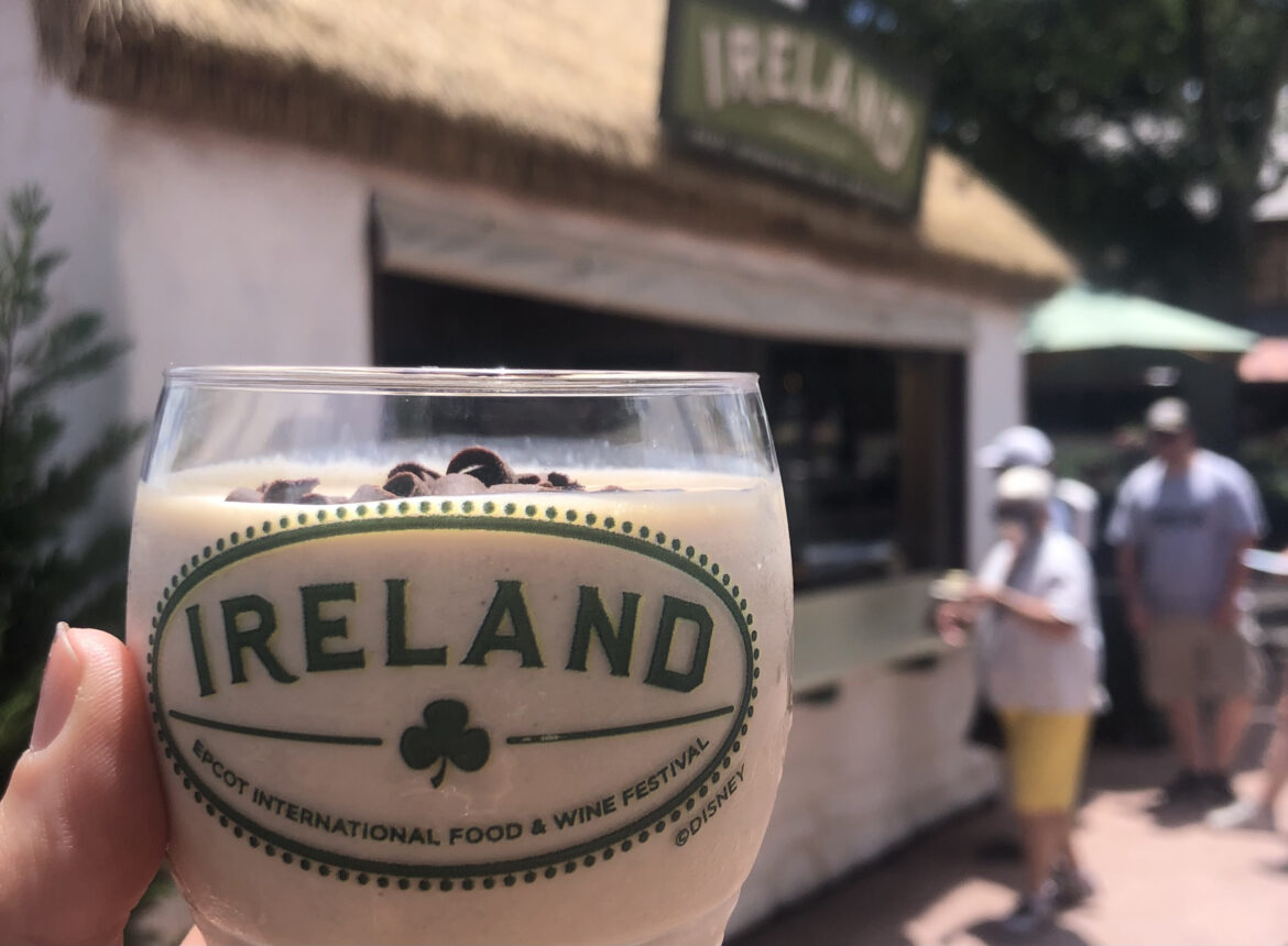 Enjoy a Guinness Baileys Shake at the Epcot Food & Wine Festival