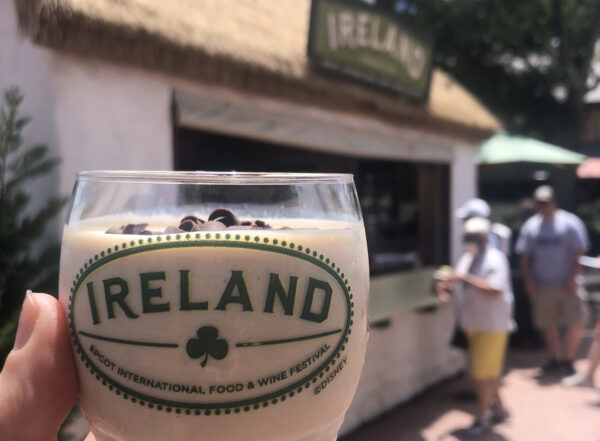 Guinness Baileys Shake from the Ireland Booth at EPCOT Food & Wine Festival