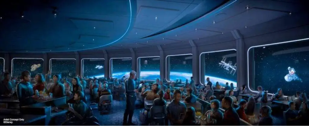 Disney shares an inside look at Space 220 Restaurant in Epcot