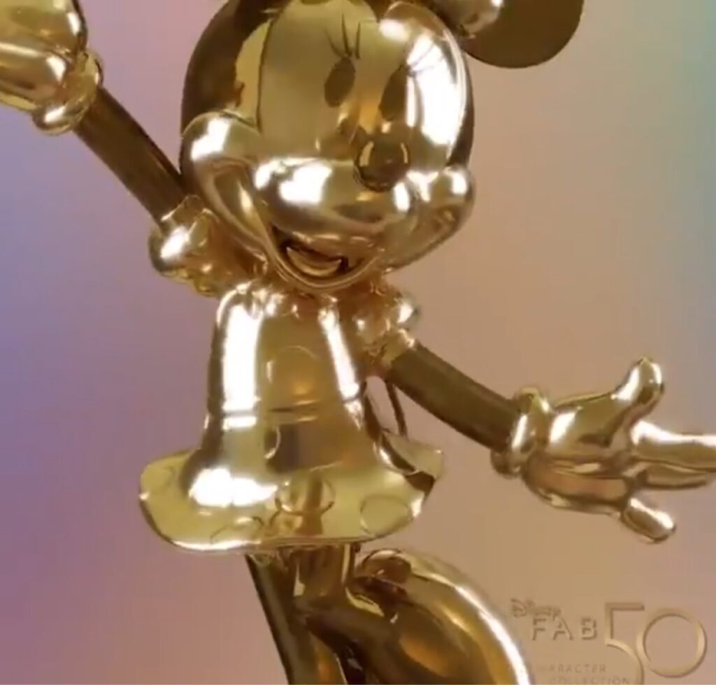 Minnie Mouse honored with Disney Fab 50 Statue