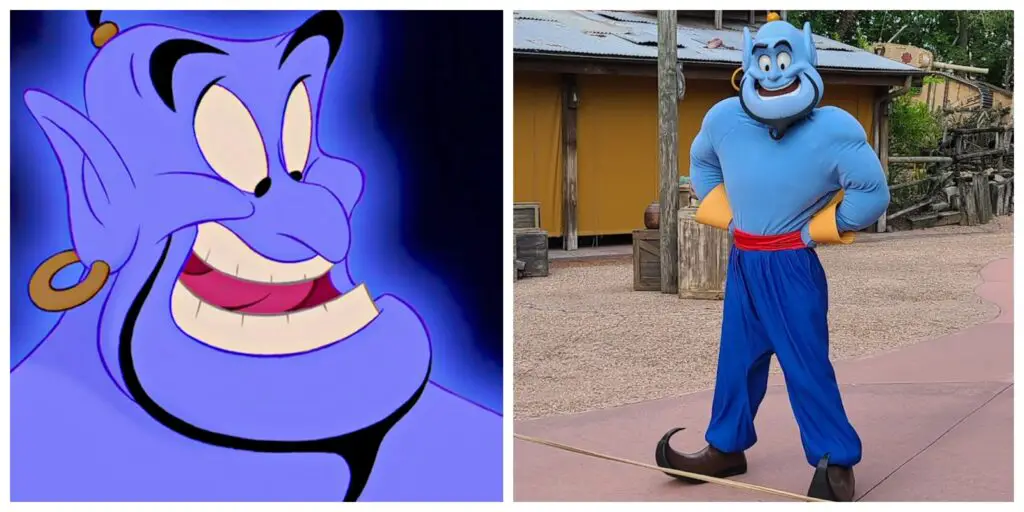 Genie Greets Guests in Rare Character Sighting at Hollywood Studios
