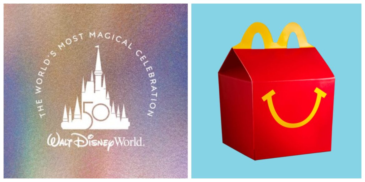 Leaked: Disney World 50th Anniversary Happy Meal Toys coming to McDonald’s