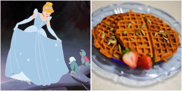 Cinderella Pumpkin Waffles