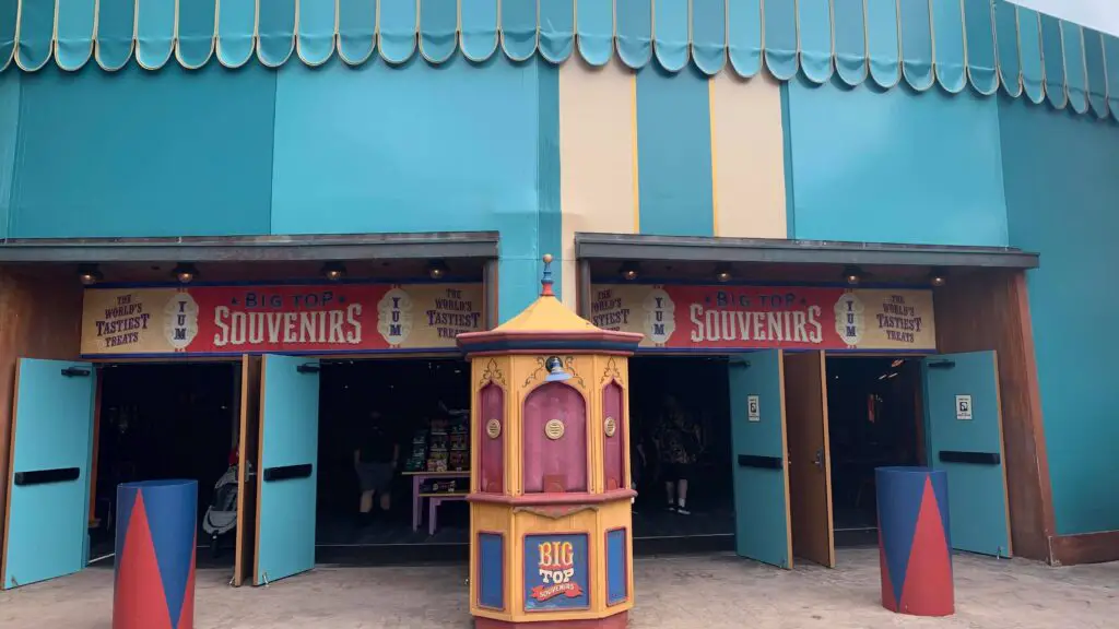 Big Top Souvenirs now open in the Magic Kingdom