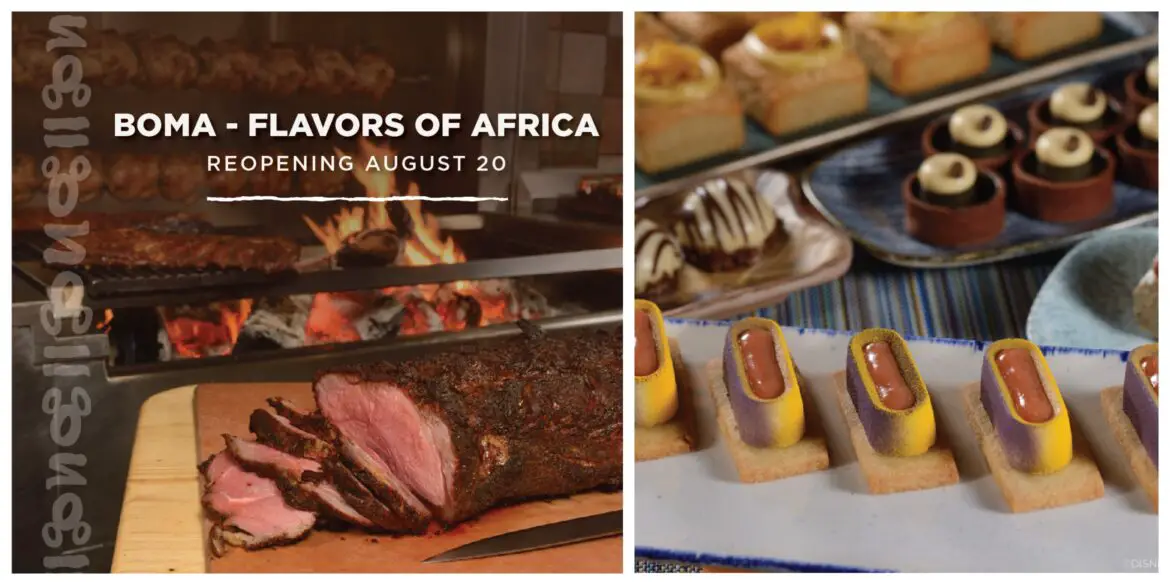 Breakfast & Dinner Menus revealed for Boma – Flavors of Africa