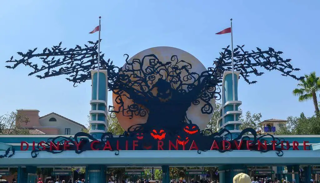 New Oogie Boogie entrance sign at Disney’s California Adventure