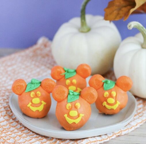 Mickey Pumpkin Truffles